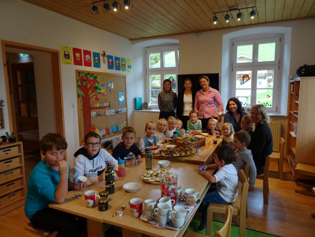 Gesunde Jause im Kindergarten