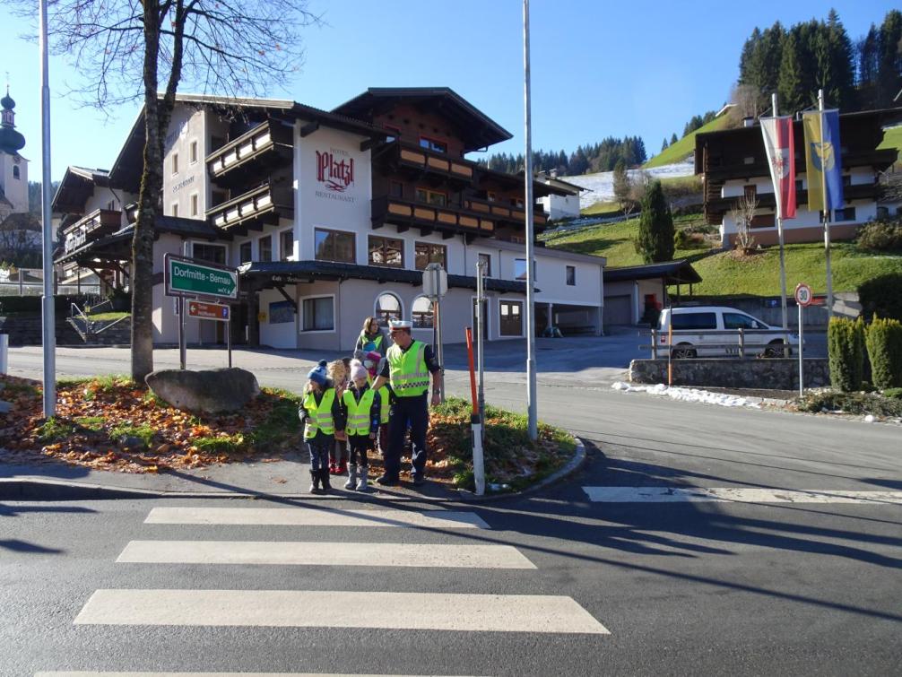 Verkehrserziehung mit der Polizei