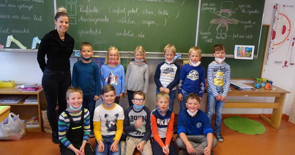 Klassenfoto VS Thierbach 2021